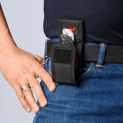 凱尼派克Knipex 00 20 72 V04 XS 4"迷你水泵鉗二件裝(連腰袋)