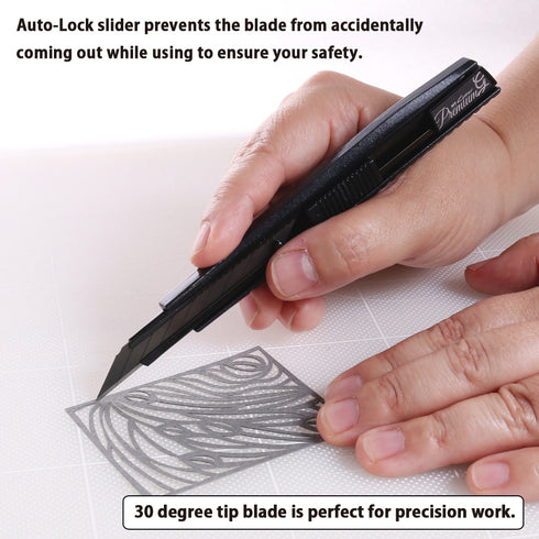 NT Cutter PMGA-EVO2壓鑄鋁推掣細𠝹刀 (附30°刀片)