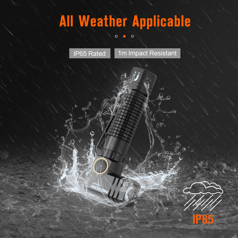 Nicron L74mini迷你磁吸曲頭電筒