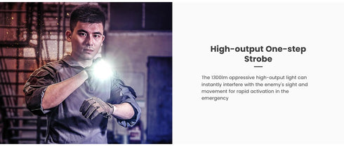 NEXTORCH P83紅藍警閃高亮手電筒