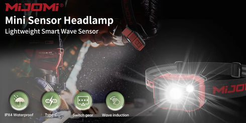 Mijomi H20感應頭燈