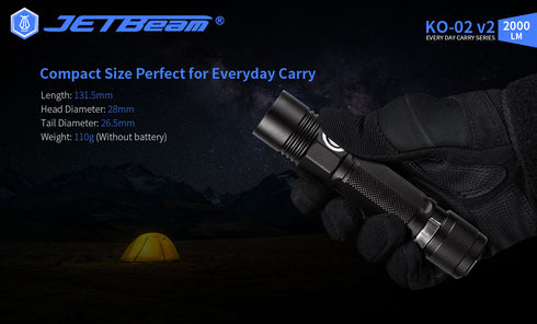 JETBeam KO-02磁吸電筒