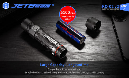 JETBeam KO-02磁吸電筒