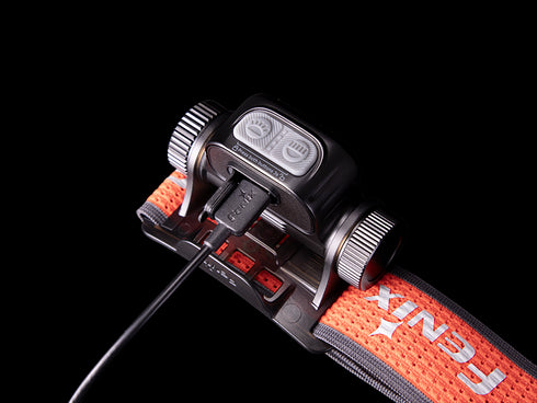 Fenix HM65R-T V2.0黃白雙光鎂合金頭燈(單手調節燈帶)
