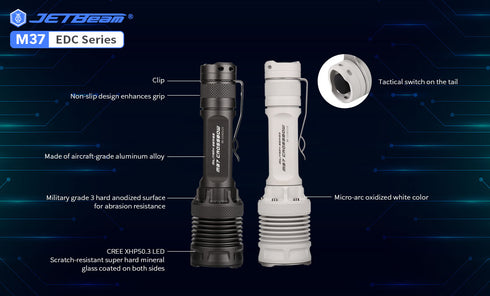 JETBeam M37戰術電筒