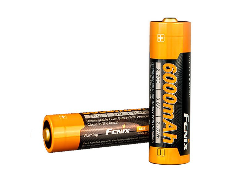 Fenix ARB-L21-6000 21700 6000mAh鋰電池– 達成電子五金量具有限公司