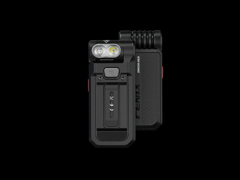 Fenix SW05R-RED 白光及紅光充電夾燈