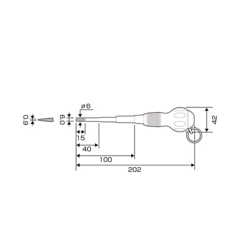 Anex 1785系列絕緣螺絲批連防墮孔
