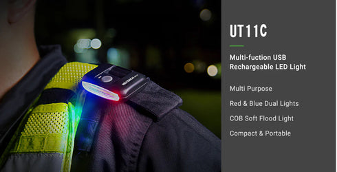 NEXTORCH UT11C USB直充警閃夾燈