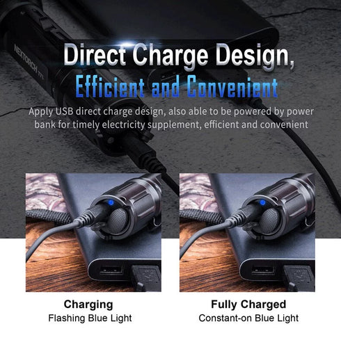 NEXTORCH T7L白鐳射眩目手電筒