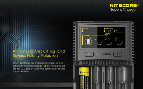 Nitecore SC4四位鋰電池充電器