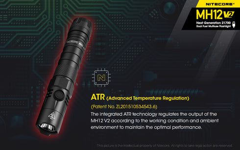 Nitecore MH12 V2日常攜帶充電電筒