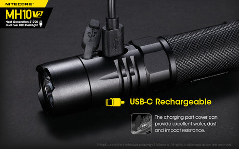 Nitecore MH10 V2日常攜帶充電電筒