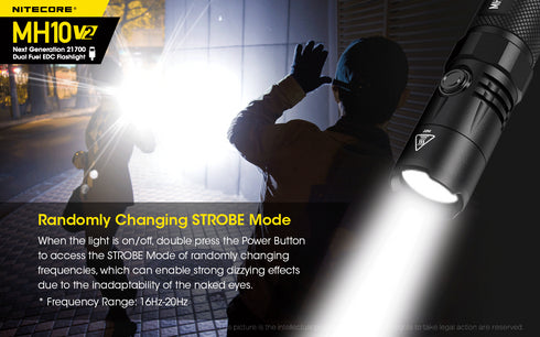 Nitecore MH10 V2日常攜帶充電電筒