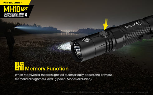 Nitecore MH10 V2日常攜帶充電電筒