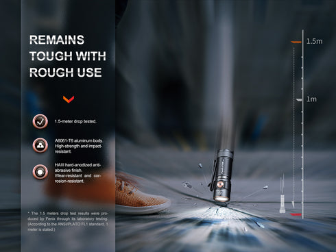 Fenix E18R V2.0日常攜帶小巧充電電筒