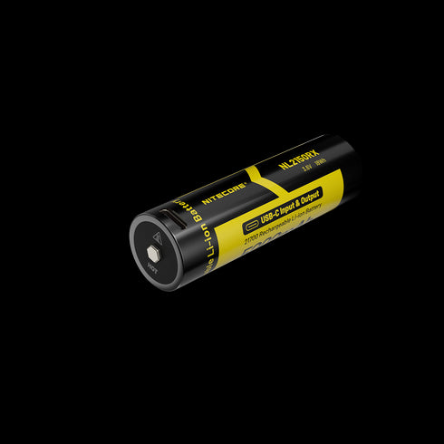 Nitecore NL2150RX 21700 5000mAh USB Type-C直充鋰離子電池