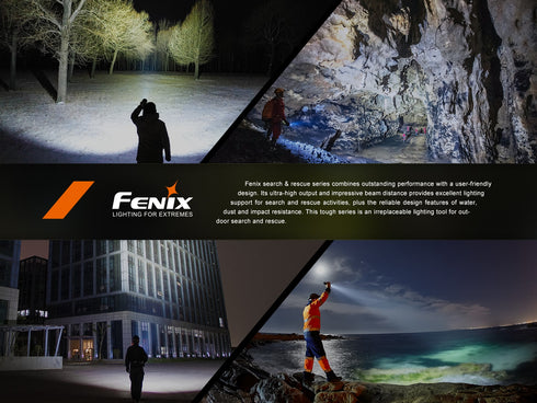 Fenix LR40R V2.0超高亮聚泛雙光搜索電筒