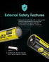 Nitecore NL1836R 18650 3600mAh USB Typc-C直充鋰離子電池