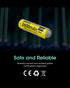 Nitecore NL1836R 18650 3600mAh USB Typc-C直充鋰離子電池