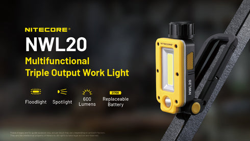Nitecore NWL20多用途充電工作燈