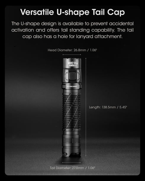 Nitecore MH12 Pro遠射充電電筒