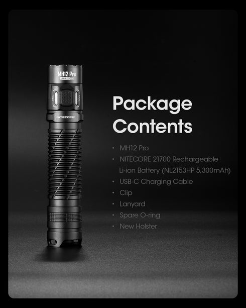 Nitecore MH12 Pro遠射充電電筒