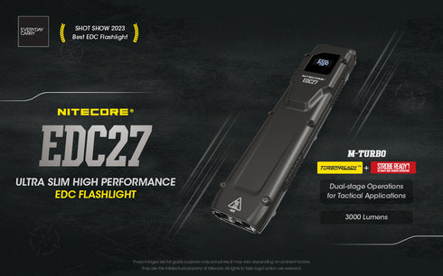 Nitecore EDC27隨身戰術充電電筒