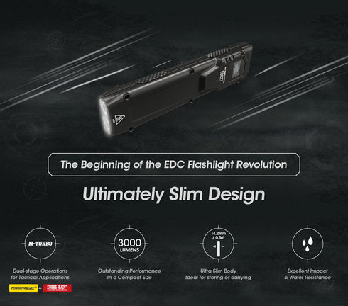 Nitecore EDC27隨身戰術充電電筒