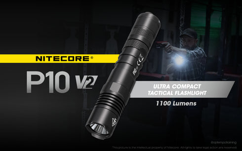 Nitecore P10 V2日常攜帶戰術電筒