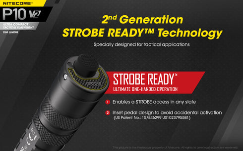 Nitecore P10 V2日常攜帶戰術電筒