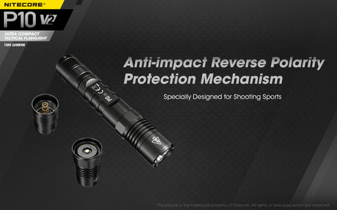 Nitecore P10 V2日常攜帶戰術電筒