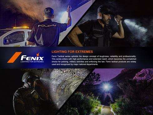 Fenix PD32R高亮戰術充電電筒