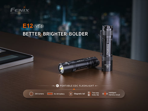 Fenix E12 V3.0日常攜帶磁吸電筒