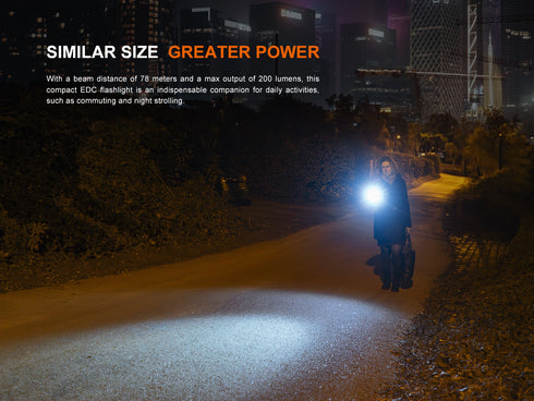 Fenix E12 V3.0日常攜帶磁吸電筒