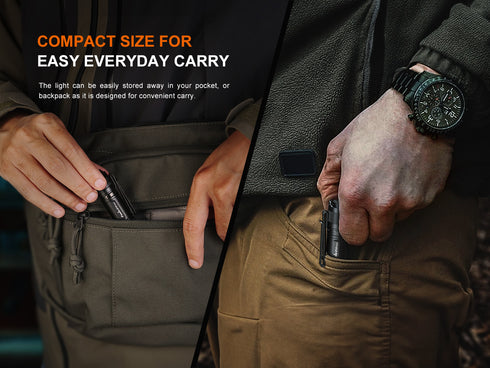 Fenix E12 V3.0日常攜帶磁吸電筒