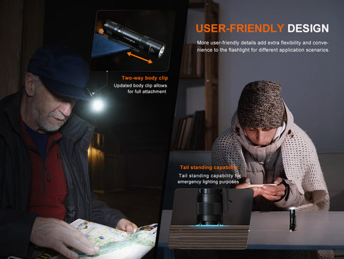 Fenix E12 V3.0日常攜帶磁吸電筒