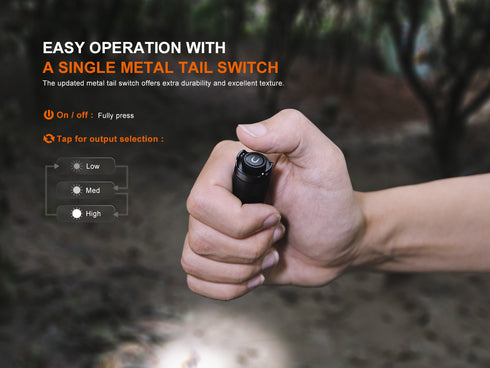 Fenix E12 V3.0日常攜帶磁吸電筒