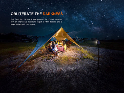 Fenix CL27R聚泛光多功能戶外燈