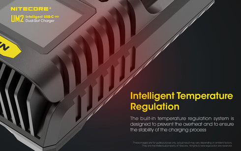 Nitecore UM2 micro-USB雙位鋰電池充電器