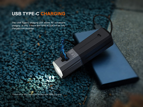 Fenix BC22R高性能充電單車燈