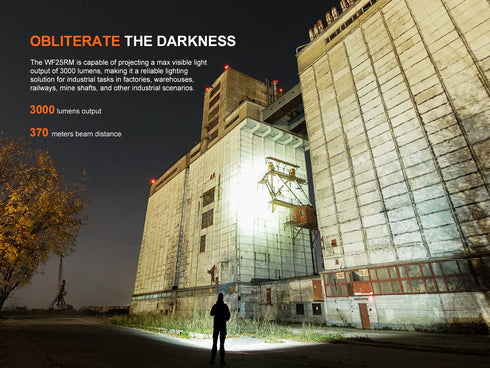 Fenix WF25RM 白光及UV巡檢磁吸充電電筒