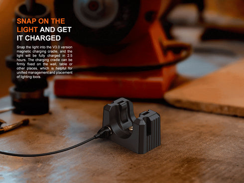 Fenix WF25RM 白光及UV巡檢磁吸充電電筒