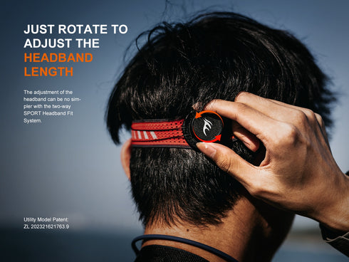 Fenix HL18R-T V2.0冷暖紅三光頭燈(單手調節燈帶)