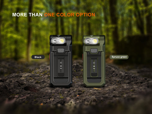 Fenix SW05R-RED 白光及紅光充電夾燈