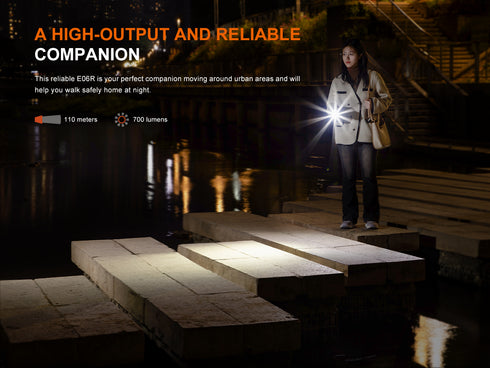 Fenix E06R 白/UV/鐳射三光源充電匙扣燈