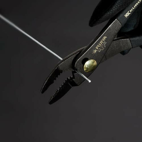 富士箭Fujiya黑金210-190-BG薄咀曲頭鯉魚鉗