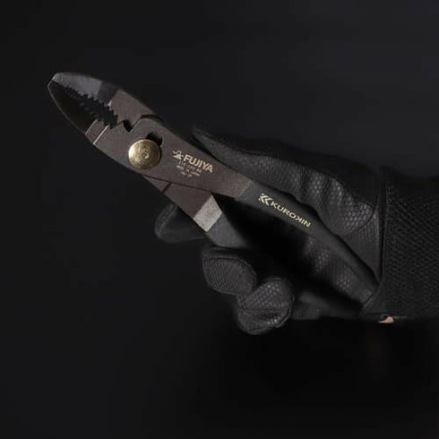 富士箭Fujiya黑金210-190-BG薄咀曲頭鯉魚鉗