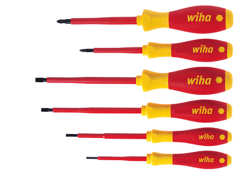 Wiha 25477 6件一字/米字絕緣螺絲批套裝