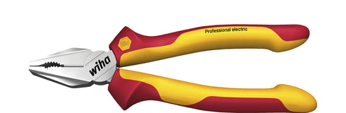 Wiha 26708 7"絕緣鍍鉻平咀鉗